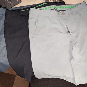 Lot of 3 - Bonobos Highland Tour Golf Shorts 33"